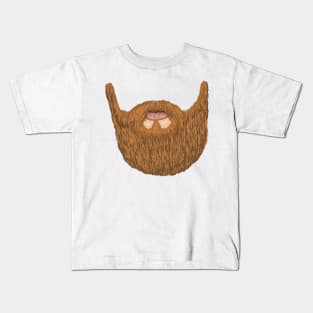 No need to grow a Beard mask! Kids T-Shirt